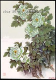 Chinese natural mulberry silk thread,su hand embroidery kits:peony flower 20"