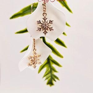 Sunflower earrings