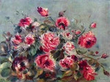 Still Life peonies flowers by Renoir Tile Mural Kitchen Wall Backsplash Ceramic