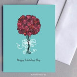 Wedding Bouquet Card