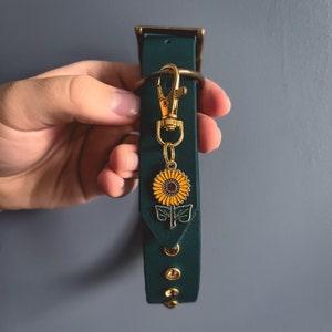 Sunflower Dog Collar Charm