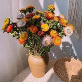 20Pcs Dried Daisy Natural Dried Flower Bouquet Preserved Decor Flower Home W4H1