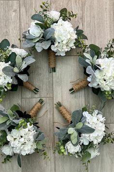 Bridesmaid Bouquets, Wedding bouquets, Boho Bridesmaid bouquets, Wedding flowers. Flower Delivery