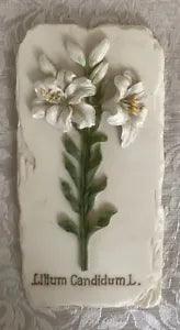 Decoline Floral Wall Plaque - Lily