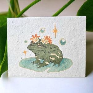 Plantable Wildflower Card Plantable Seed Paper Card Seeded Birthday Card Plantable Greeting Card Plantable Christmas Card Flower Seed Paper