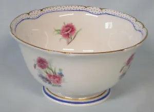 Shelley Carnation Open Sugar Bowl