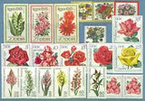 Flowers A46 Roses Dalia Lily of the valley Orchid Flora 21v MNH Germany