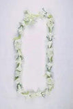 Hawaiian Lei Party Luau Floral Flowers Dance Hawaii White Tuberose Carnation