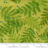 Carolina Lilies Ferns Leaves Grass Green by Robin Pickens for Moda 1/2 Yard