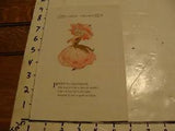 VINTAGE FLOWER CHILDREN--PEONY & VEBENA