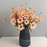 Silk Sunflower Artificial Flowers, Handmade Flowers, Silk Daisy Flower, Home Decor, Floral Arrangement, Faux Flower, Gifts For Her