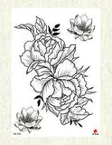 wholesale face decor peony lotus flower large 8.25