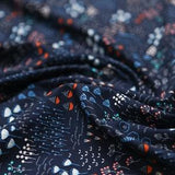Floral, Plants pattern, Woodland Flower printed Cotton Fabric by the yard, 110cm wide, Cotton material, Sewing, DTP, DYI, Korea, Free