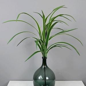 Cymbidium Orchid Leaves Long Plant, Artificial Greenery, Realistic Foliage Craft, Home Floral Decor, Bouquet Vase Filler, Party Centerpiece