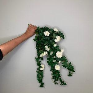 White Rose Bushel/Pink/Wedding Centerpieces/Home Decor/Faux Flowers/Silk Flowers/Flower Bouquet/ Rose Bushels/ White Roses/ Red Roses