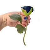 Navy Blue Ranunculus Pick- Artificial Flowers, Silk Flowers