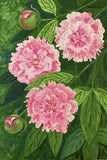 4x6 LE POSTCARD RYTA Peopny Peony Easter flower feng shui good luck wealth art