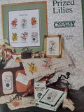 Cross Stitch pattern "Prized Lilies" by Country Cross Stitch; 6 designs