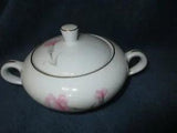 Royal Court Carnation Sugar Bowl w Lid Combined Shipping OK Quite Nice !