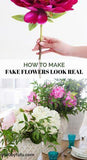 Fake Flower Arrangements -Make Them Look Real DIY Flower Delivery