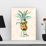 Orchid Pineapple Poster Wall Art No.13