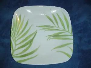 Corelle Bamboo Leaf Vitrelle 2 - Square Dinner Plate(s)