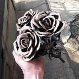 6th Anniversary gift, Metal Rose, Steel rose, 6th wedding gifts, Iron anniversary gift, Iron Rose, steel rose bouquet , metal rose bouquet