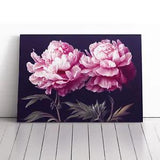 Splendorous Peony Flowers Canvas Print Wall Art Framed Picture Home Decor Large