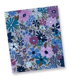 VERA BRADLEY NWT PLUSH THROW BENGAL LILY BLANKET 80 X 50 FLOWERS/PURPLES/BLUES