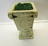 Amphora Vase Ceramic For Dry Flower Arrangements With Dry Sponge and Moss 8.5"