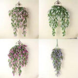 Lavender Wall Decoration Living Room Plant Hanging Hanging Fake Plastic Flowers