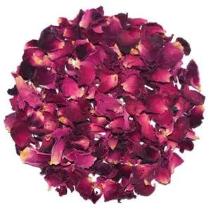 ROSE PETALS ORGANIC PURE EDIBLE SUN DRIED GULAB - New Worldwide