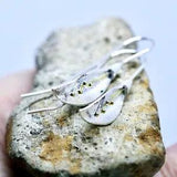 Calla Lily Flower Earrings Sterling Silver 925 , Faithfulness, Hope
