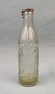 Mt Vernon Missouri MO Carnation Bottling Works Embossed Soda Bottle Flower Cap