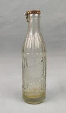Mt Vernon Missouri MO Carnation Bottling Works Embossed Soda Bottle Flower Cap
