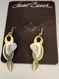 Vintage Laurel Burch "Everlasting Lily" Cloisonn??? Enamel G.T. French Hook~ NOS!