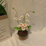 Handmade Crochet Lily of the Valley, Crochet Flowers, Handmade Knitted Flowers, Gift Idea, Gift for Her, Gift for Mum