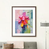 Orchid, Flower poster, Abstract flowers, Flower painting, Botanical print, Floral art, Flower wall art, Flower market print