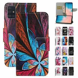 Leather Wallet Flip Phone Case Cover For Samsung Galaxy A10 A20 A30 A40 A51 A71
