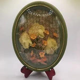 Retro Dried Flower Wall Art