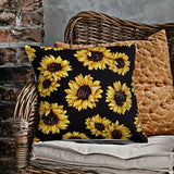 Cottage Core sunflower pillow cover, sunflower pillows, sunflower decor, cottage core decor, home decor, pillows, gift idea