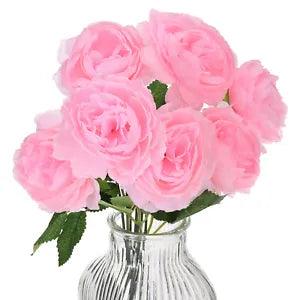 Peonies Artificial Flowers, Fake Peonies Artificial Peony Home Decor, Pink