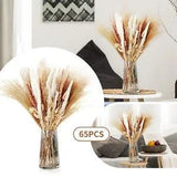 Dried Flowers  65 45cm Fluffy Exaggerated Grass Flower Arrangement Boho Family