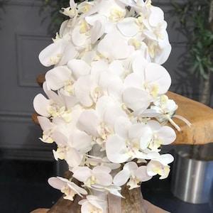 Orchid Wedding Bouquet, Bridal Bouquet, Bride Bouquet, Bride Flower, Wedding Flowers, Bridesmaid Bouquets, Artificial flowers