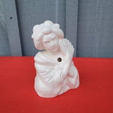 Orchids of Hawaii Geisha White  Ceramic Vase Planter Made In Japan