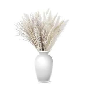 95 Stems White Natural Dried Floral Pampas Grass Premium White Home Decor