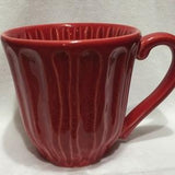 Succulent Planter, small thick desktop red cup ceramic cactus orchid planter container pot