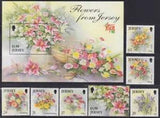 F-EX35439 JERSEY UK ENGLAND MNH 1998 LILIES FLOWER FROM JERSEY FLORES ITALY?98.
