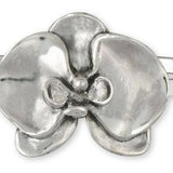 Orchid Jewelry Sterling Silver Orchid Bracelet Handmade Flower Jewelry OR4-CB