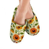 Sunflower Slippers - Sunflower Pattern Slippers - Cute Slippers For Women / Men / Kids - Perfect Gift For Sunflower Lovers